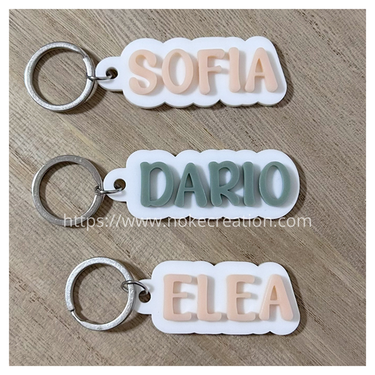 Porte-clé prénom
